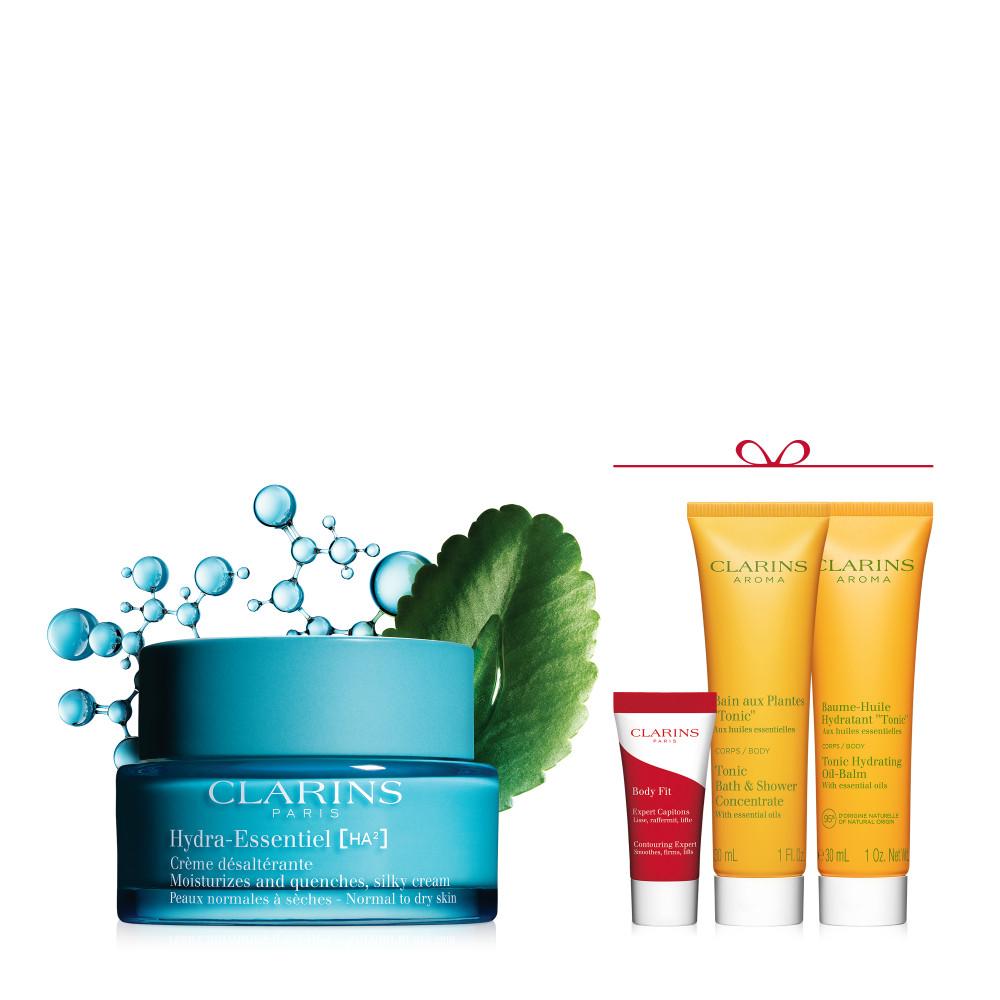 [클라랑스] 하이드라 에센셜 수분크림 50ml 세트 (+ 디럭스 3종)