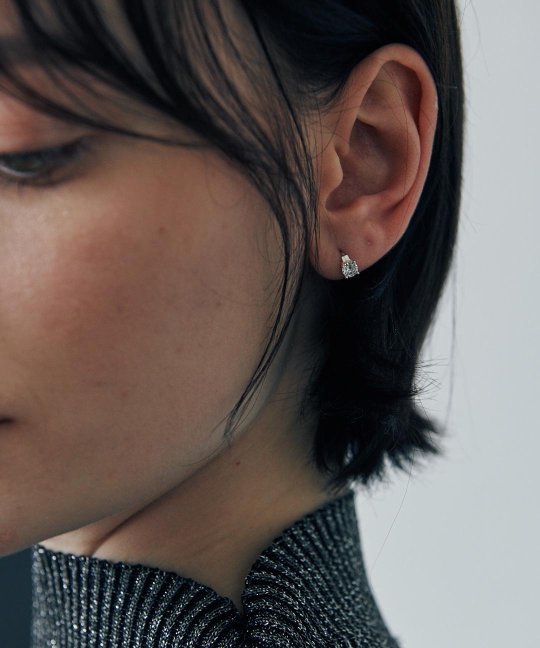 베흐트 [925 silver] Deux.silver.175 / winz dew earring