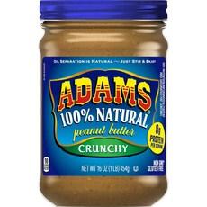 아담스 내추럴 피넛 버터 크런치