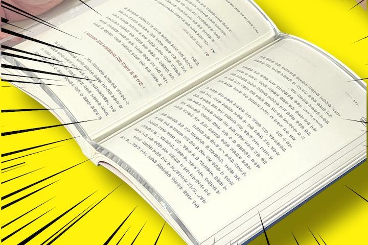 책모양 아크릴 문진 독서템 선물 책고정 투명 페이퍼 웨이트 책누름 북문진 필사 북스토퍼