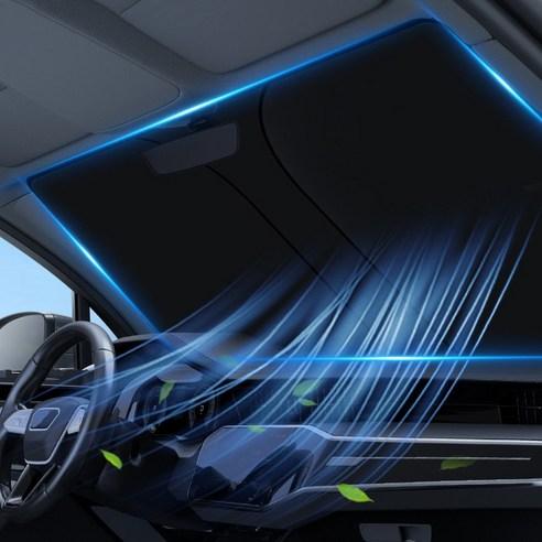 제로투 차량용 원터치 앞유리 햇빛가리개 - 햇빛차단용품 | 쿠팡