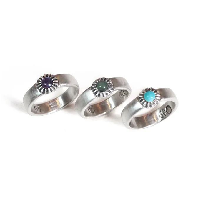 Sunflower Ring (Gemstone ver.)