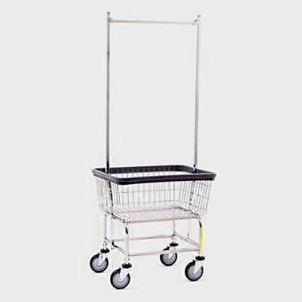 Heavy duty laundry cart_Double pole