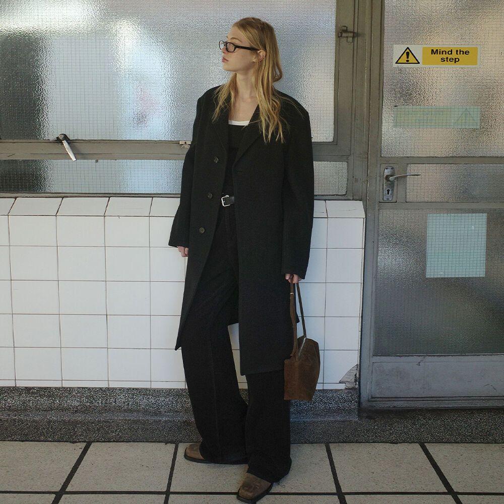 OVERSIZED 3-BUTTON WOOL COAT_BLACK_LC244CO01BK