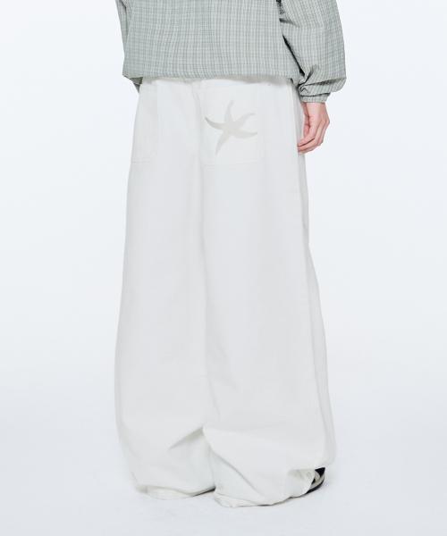 더콜디스트모먼트(THE COLDEST MOMENT)  TCM starfish chino pants (white) - 사이즈 & 후기 | 무신사