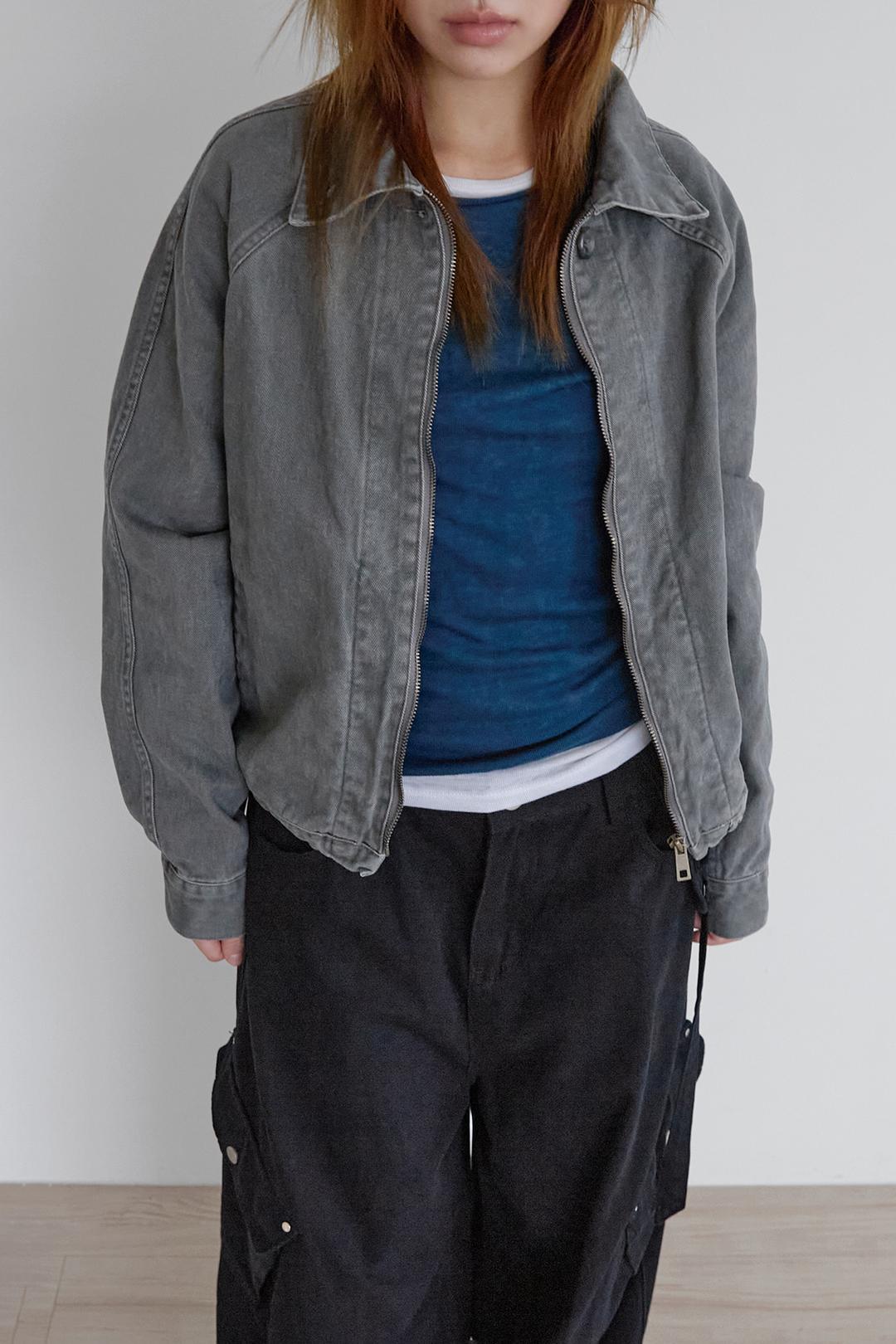 VINTAGE WASHING SHORT JACKET