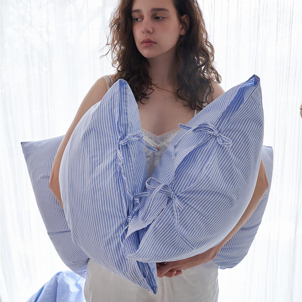 리틀 가든 에디션 베개커버 - 블루베리 필드