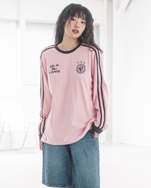 LLF UNIFORM L/S TEE(PINK)