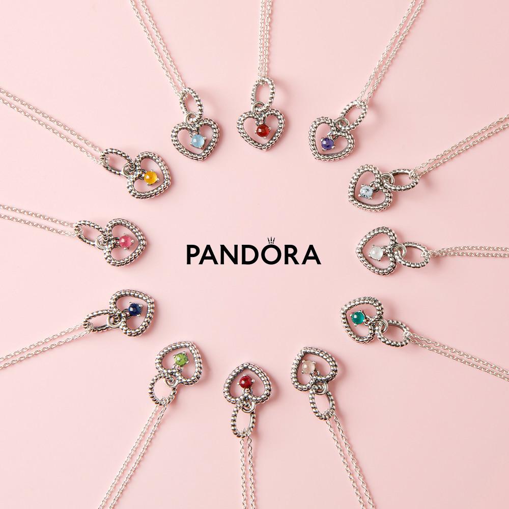 판도라 크리스탈 탄생석참 하트 팔찌 목걸이 29종