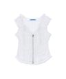 로제프란츠 Two-way Frill Ribbon Sleeveless [White]