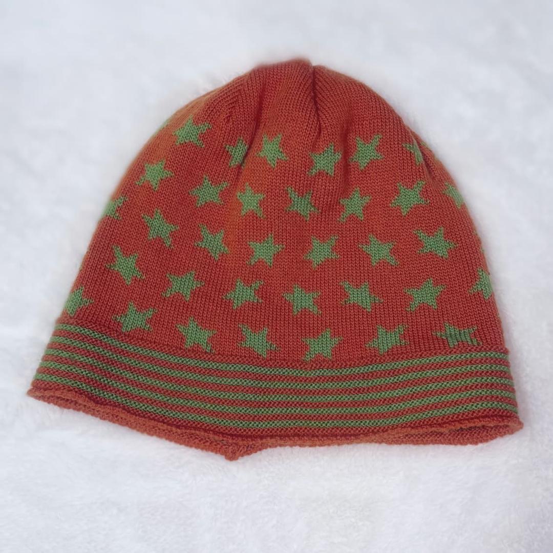 JOCOMOMOLA 빈티지 별사탕 오렌지 말차 비니 ≽^•⩊•^≼ | 후루츠패밀리