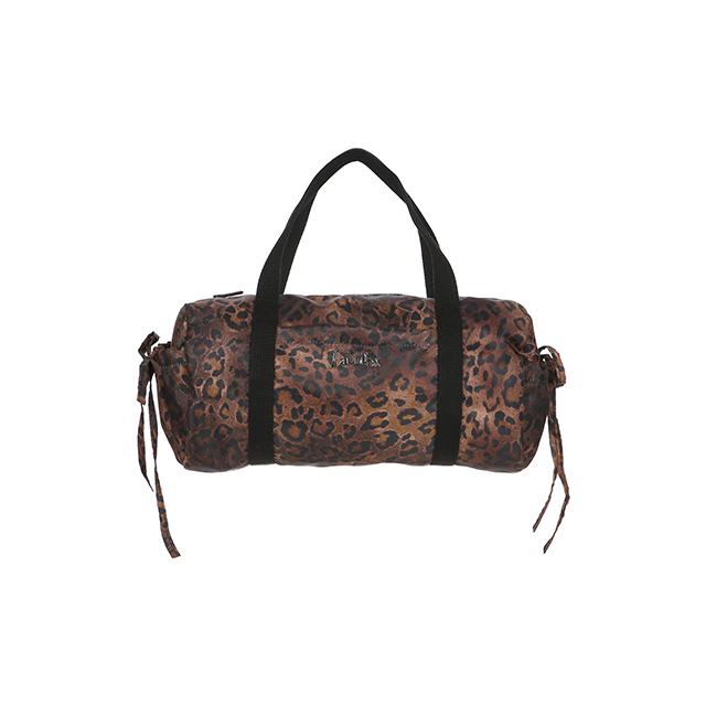 LEOPARD PRINT DUFFEL BAG BROWN BQ4AB005