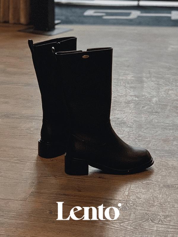 슬로우앤드 [🏆1만족돌파/데일리부츠] #LENTO. Classic middle boots - 2 color