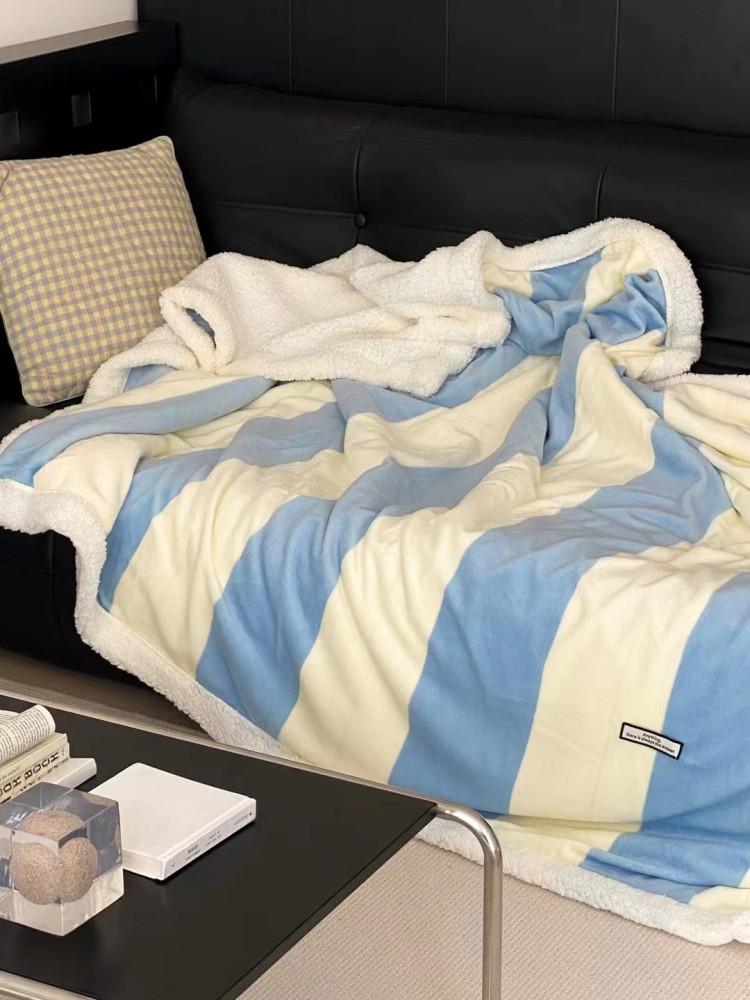 파인더 스트라이프 담요 블랭킷 램스울 무릎담요 6type