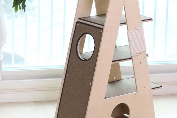 흔들림없는 고양이 캣타워 모든펫 기린냥타워