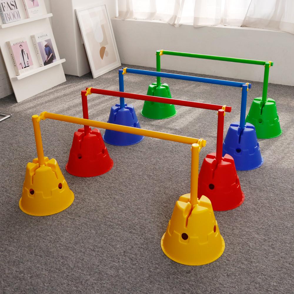 강아지 허들 어질리티 S 운동기구 훈련용품 장애물 놀이 원형링