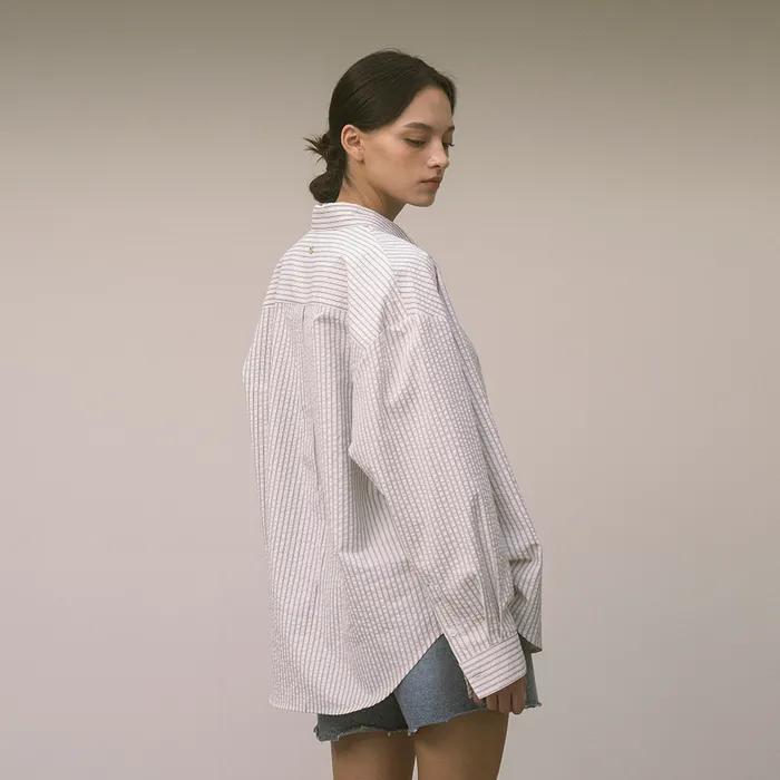 SITP5147 노블 시어서커 ST 셔츠_Ivory