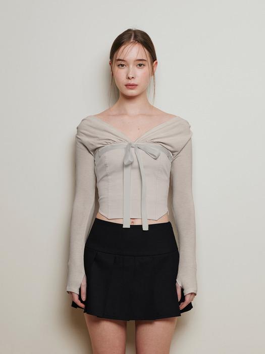 Miu top (Gray)