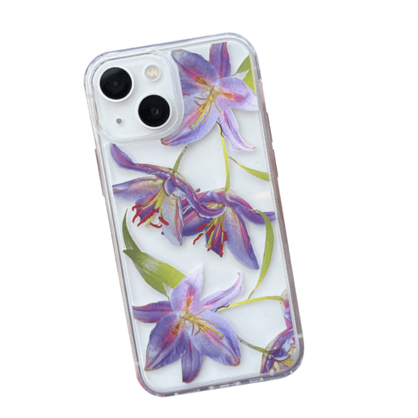 (youphoria) Midnight Lily Clear Case