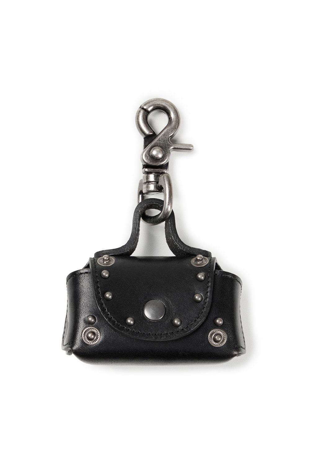 [10.10 예약 배송] Studded Leather PODS Case (Black)