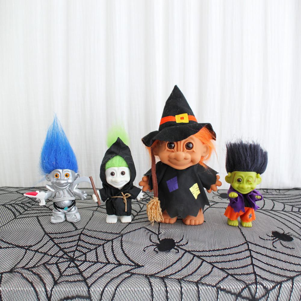 할로윈 트롤 - 대형 마녀 사신 프랑켄슈타인 우주인 트롤 ﻿[빈티지]