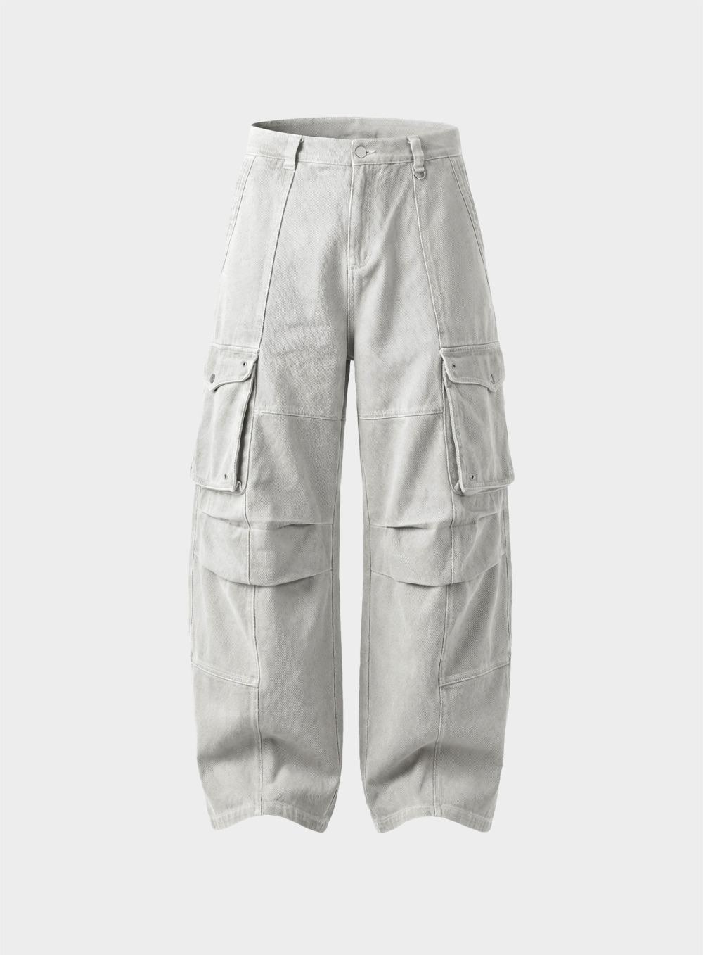 [4/7 발송] [w-pts26-066] Arc Curved Fit Cargo Pants - White