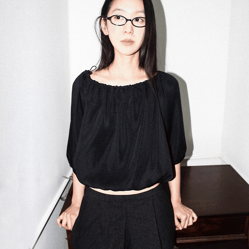 [EEUM] [유튜버 PICK] string blouse