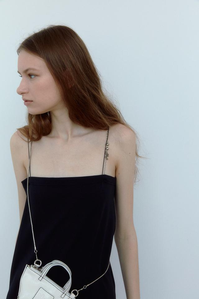 SOFT BALL CHAIN ONE-PIECE [BLACK][4차리오더]