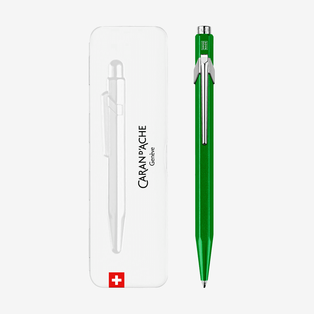 849 메탈볼펜 메탈릭 그린