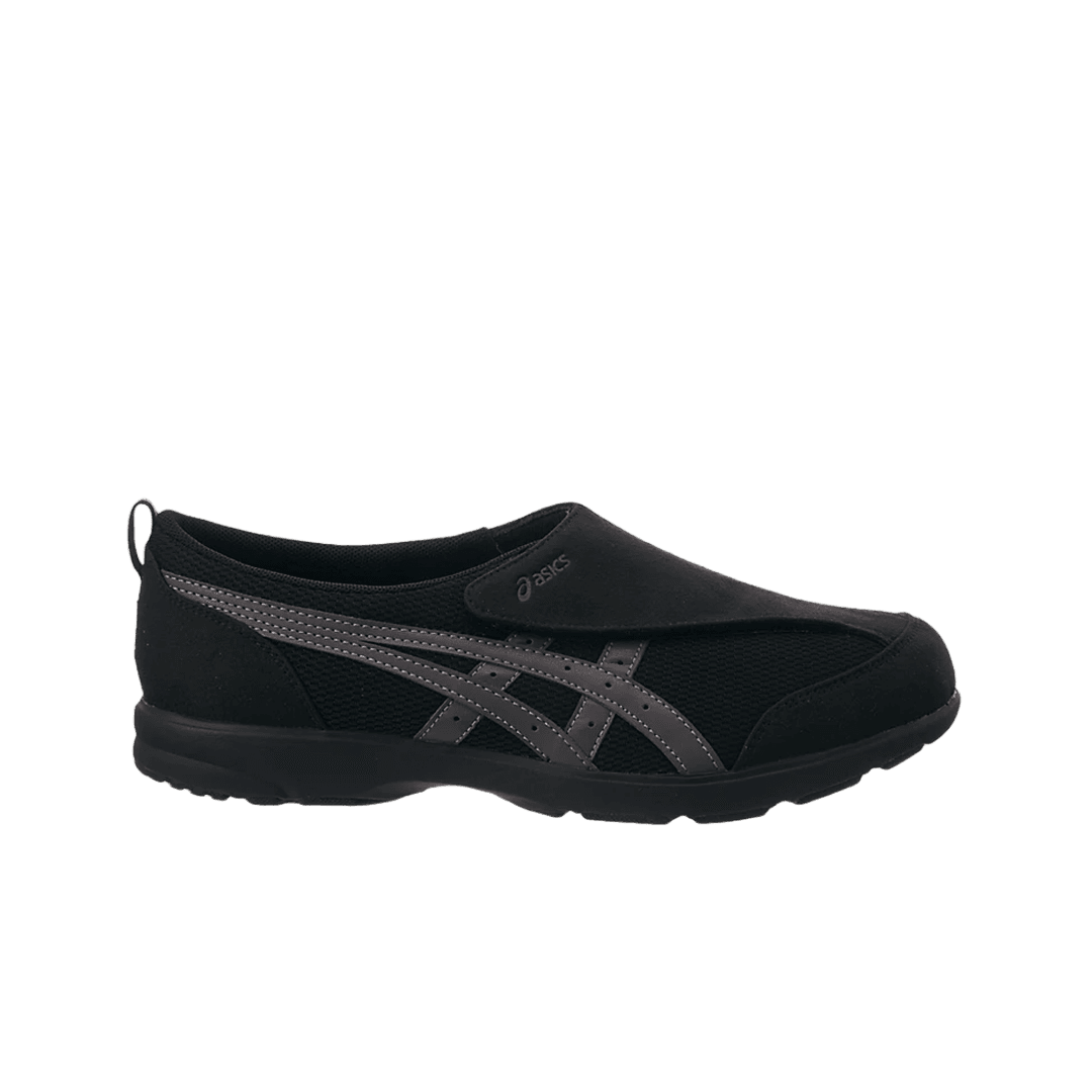Asics Life Walker 101 Black Charcoal Grey - 3E Wide
