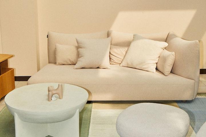 케렌시아 2인소파 노르딕 패브릭소파 (싱글라운지, 모듈소파, 이지클린)