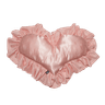 RUFFLES HEART PILLOW