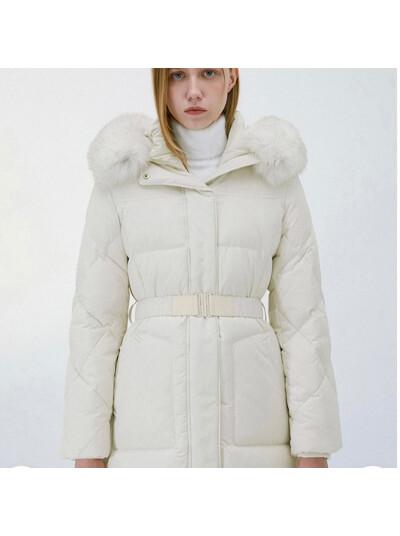 폭스 퍼 퀼팅 덕다운 점퍼 TSDJPO82130