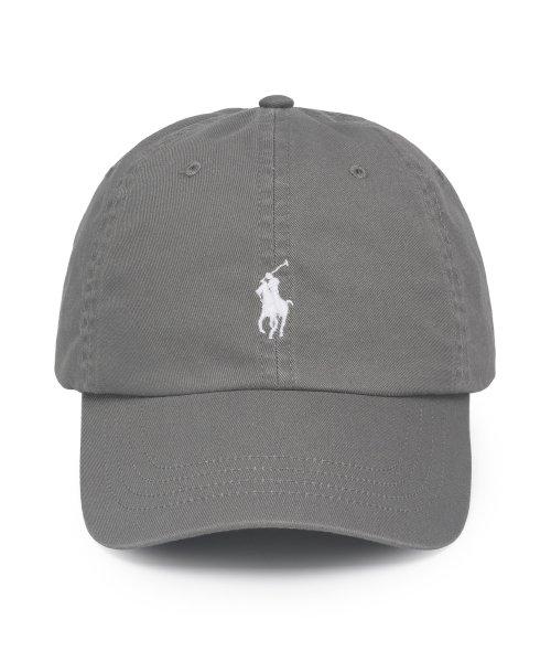 코튼 치노 베이스볼 캡-그레이