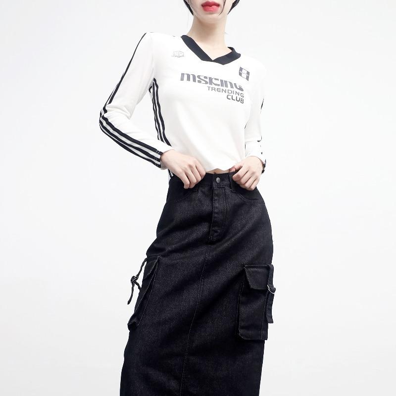 펜니 트랙 프린팅 티셔츠