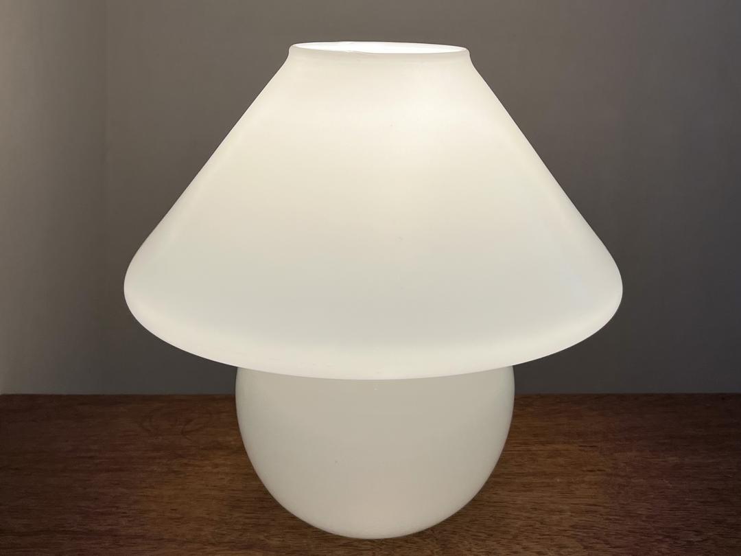 1960s habitat ball& bell glass lamp