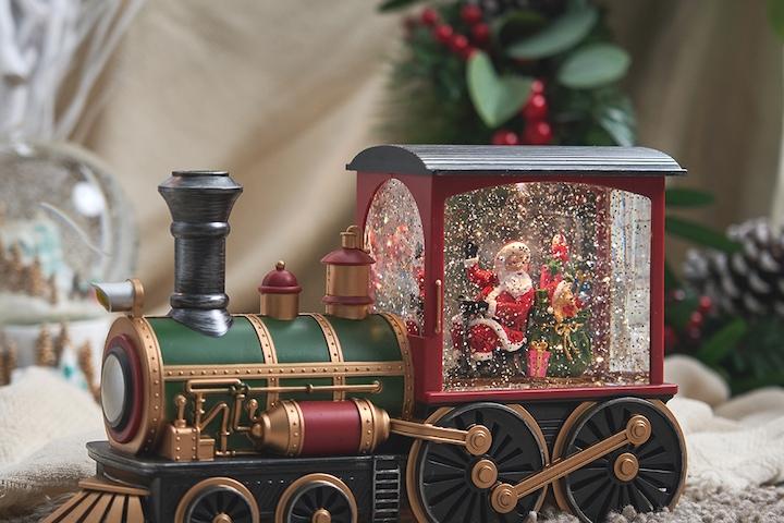 산타 그랜드 트레인 기차 오르골 크리스마스 무드등