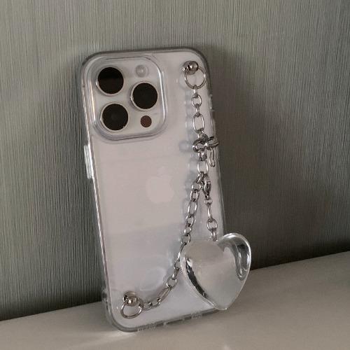 drop heart strap case (surgical)