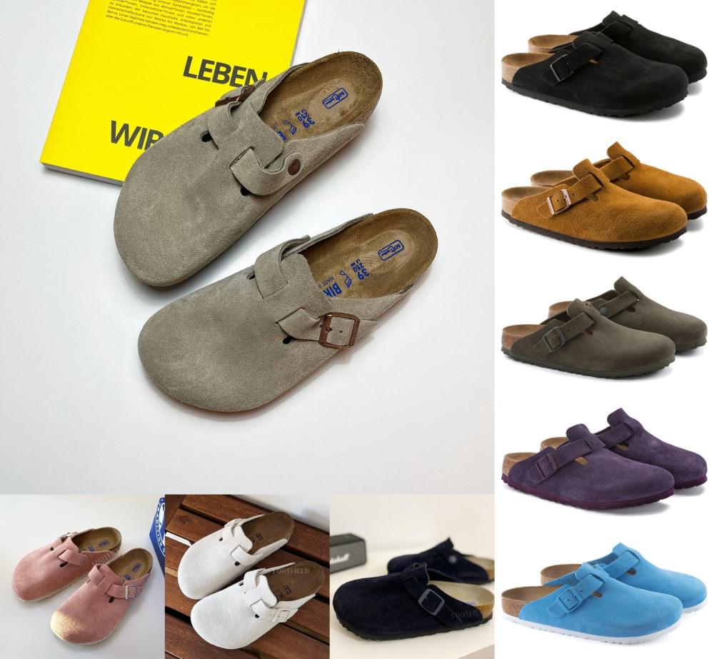 버켄스탁 보스턴 슬리퍼 15종 / BIRKENSTOCK Boston Suede