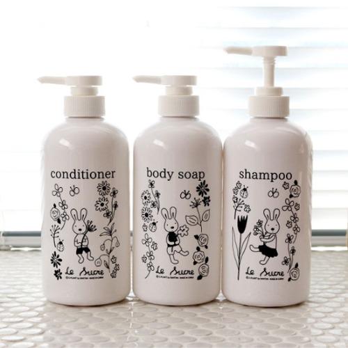 르 슈크레 원형 펌프용기(3type)