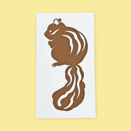 [Choosy About] 엽서 - 다람쥐