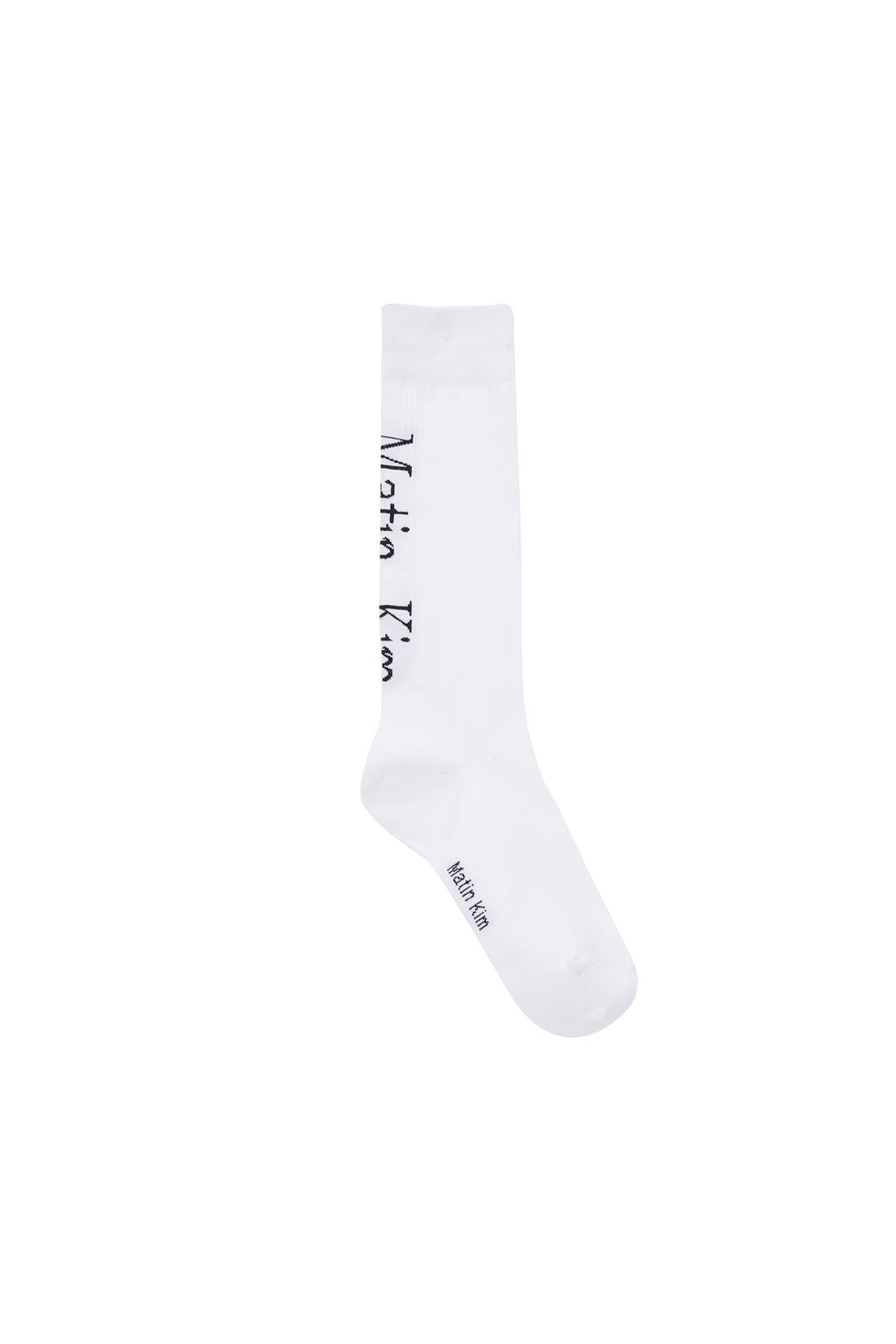 MATIN HALF SOCKS IN WHITE