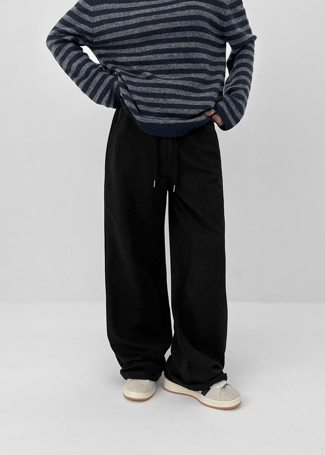 [MADE] 비엔트 속기모 와이드 밴딩팬츠