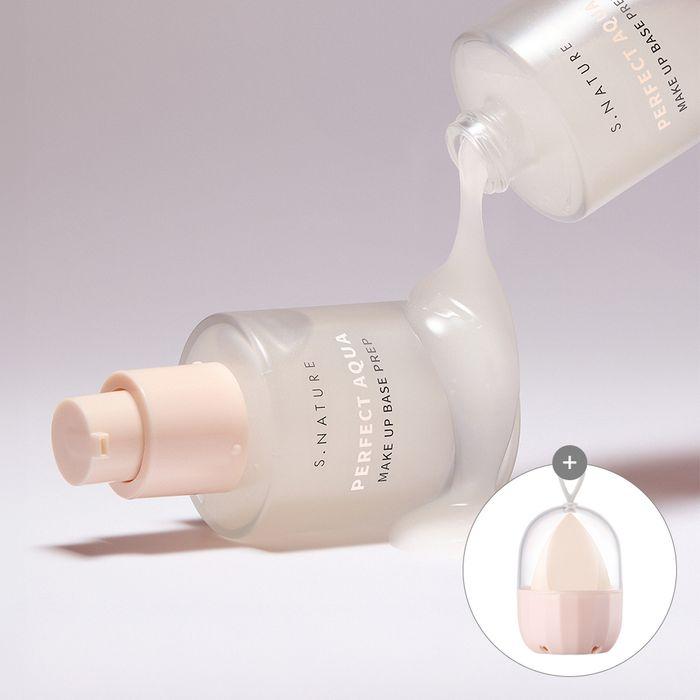 [퍼프 증정] 에스네이처 퍼펙트 아쿠아 메이크업 베이스 프렙 30ml