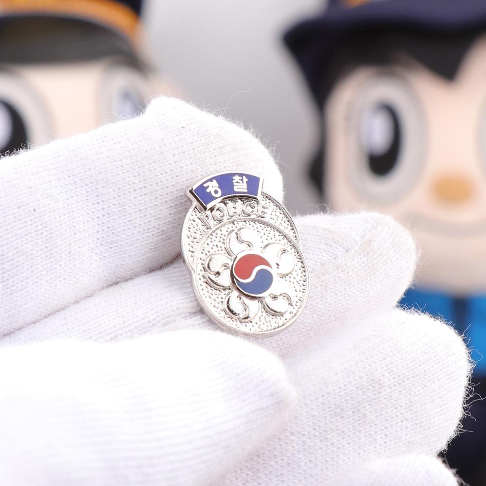 [경찰 굿즈/경찰 선물] 경찰뱃지 / 미니어쳐 경찰 흉장뱃지