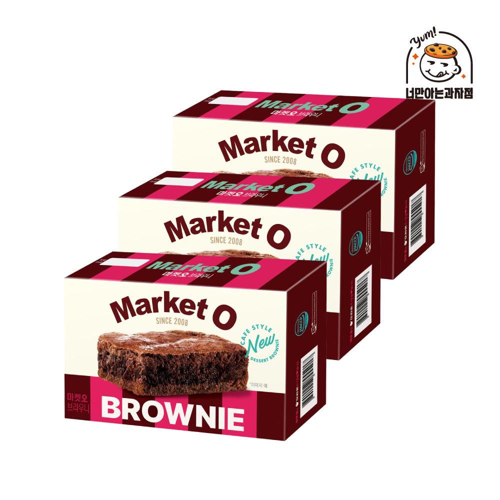 오리온 마켓오 브라우니 120g x 3개