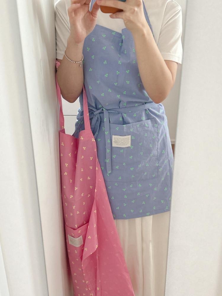 체리 에이프런 앞치마