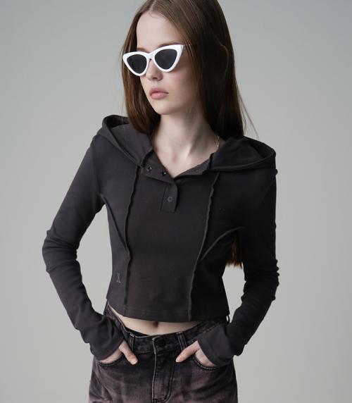 Sasha Triple Hood DEEP GREY