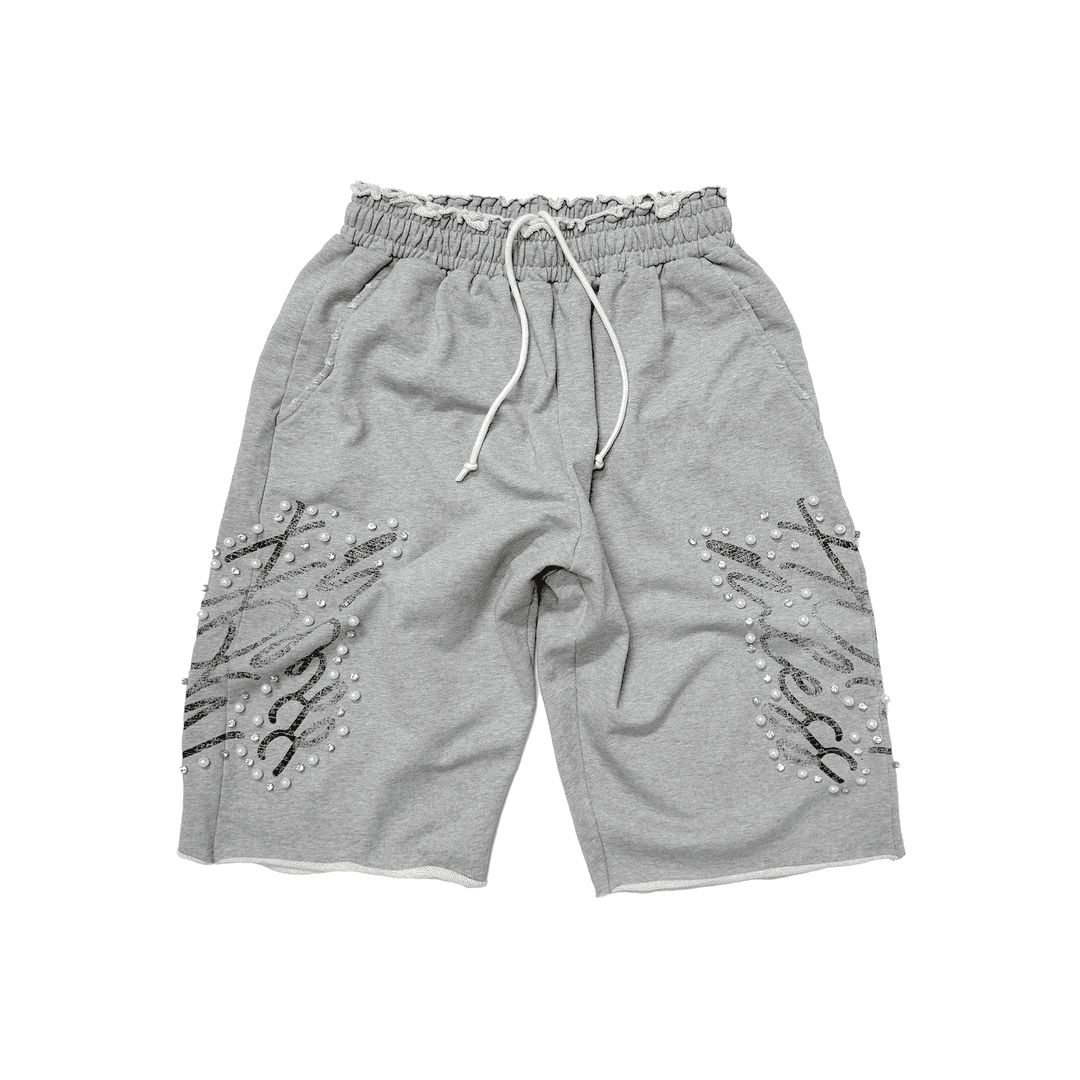 GEM SCATTER SHORTS - GREY