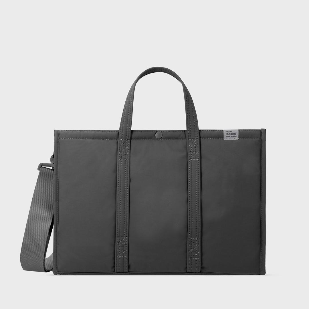 TOTE BRIEF 001 WIDE M Stone Grey